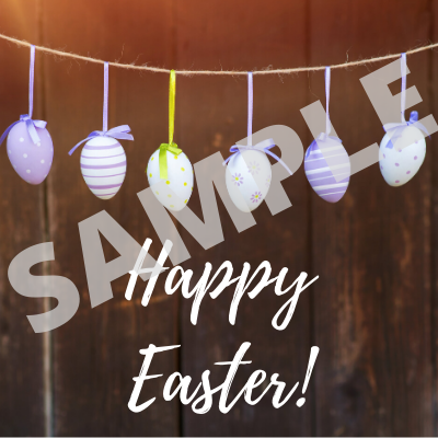SAMPLE Happy Easter!